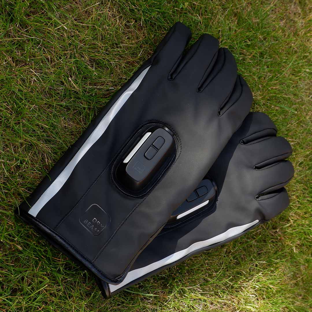 All-Weather Gloves With Magnetic Lights