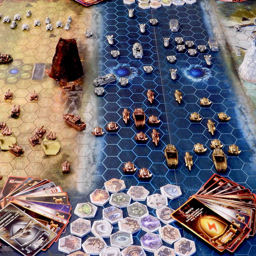 Modular War Game At Massive Scale