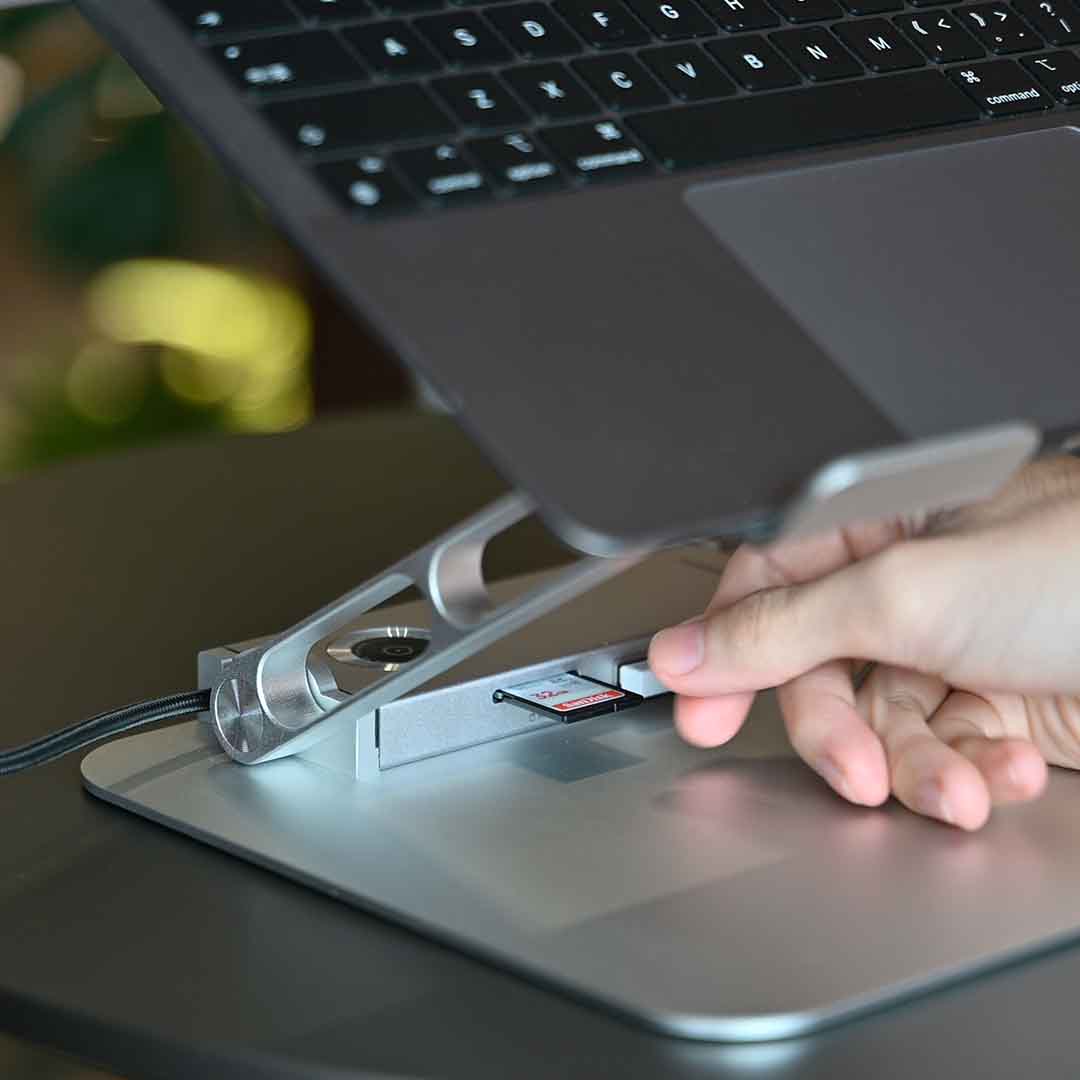 Versatile Laptop Stand & 8-In-1 Hub To Accelerate Your Workflow