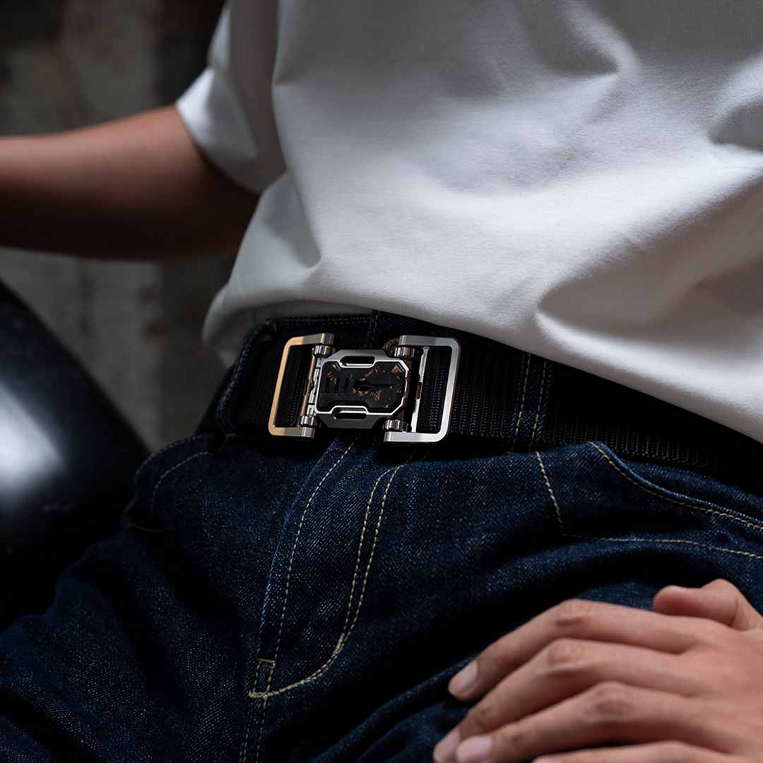Modular Titanium NFC Belt Buckle