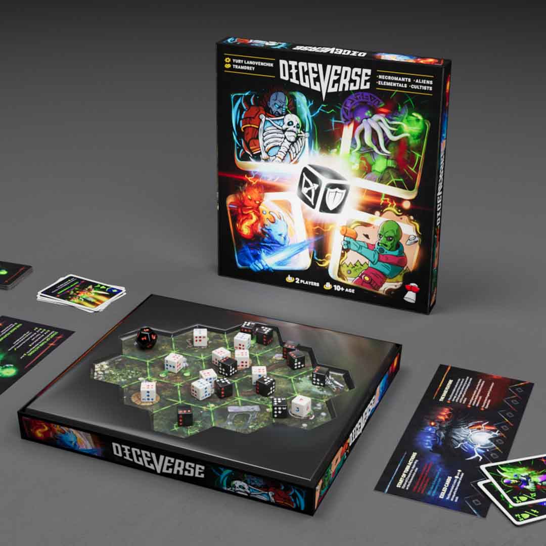 Tactical Alien Games With A Dice Twist