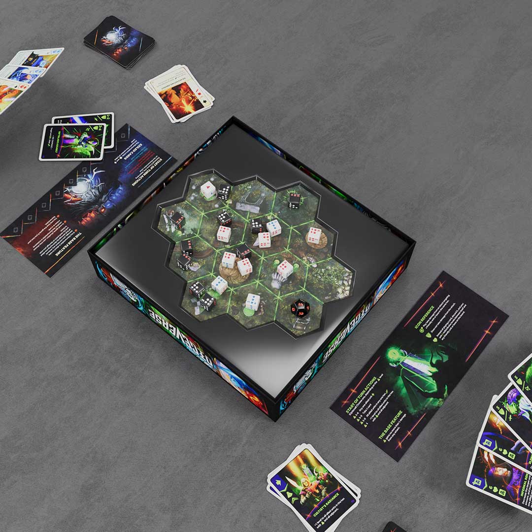 Tactical Alien Games With A Dice Twist