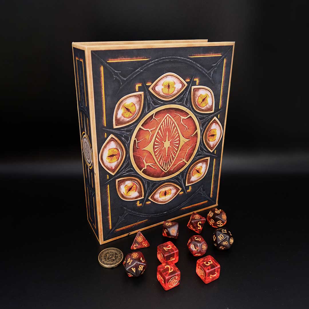 The Tome That Becomes A Dice Tray