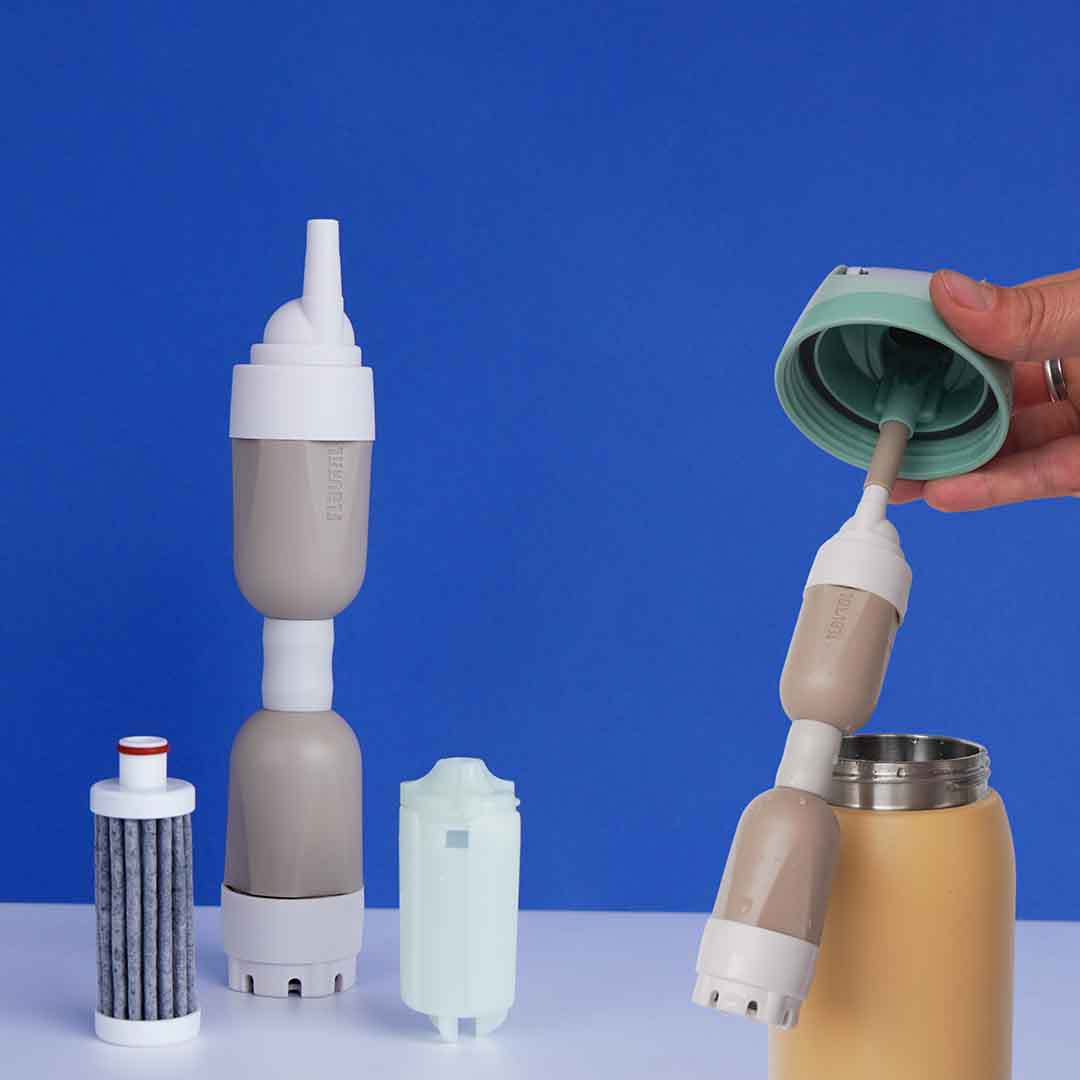 Filter. Flavor. Fit. All in One Straw