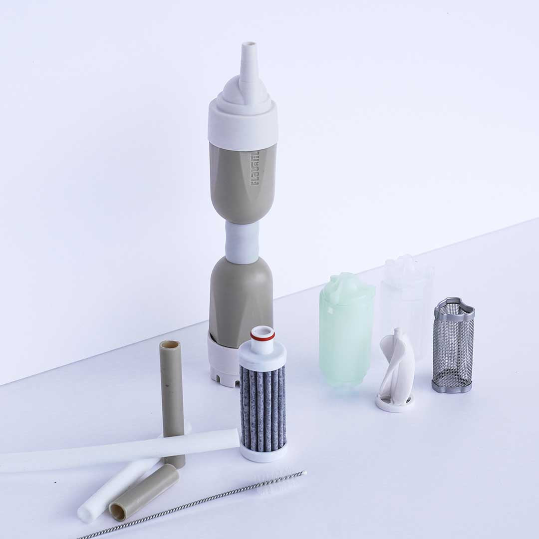 Filter. Flavor. Fit. All in One Straw