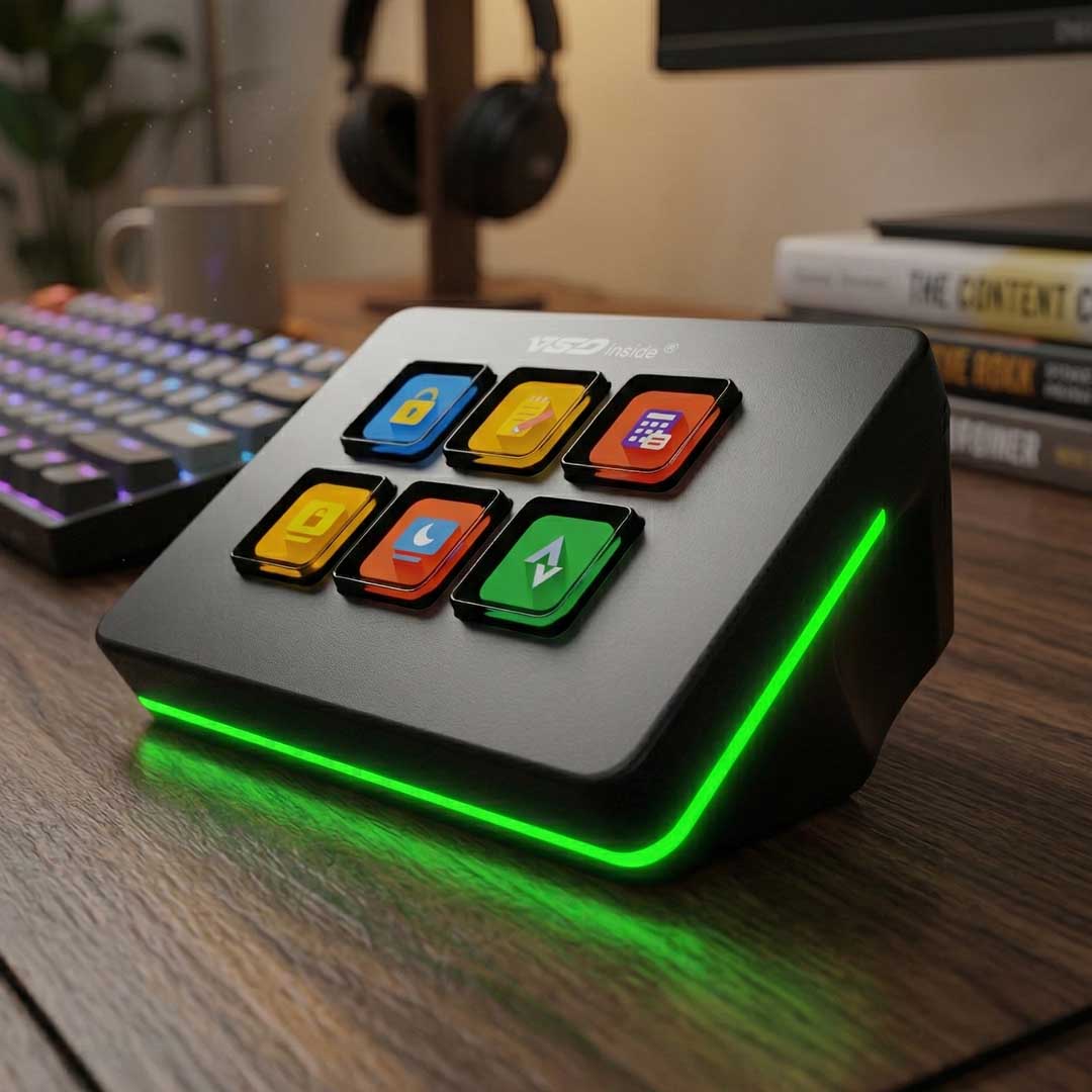 Wireless LCD Keys Control Deck