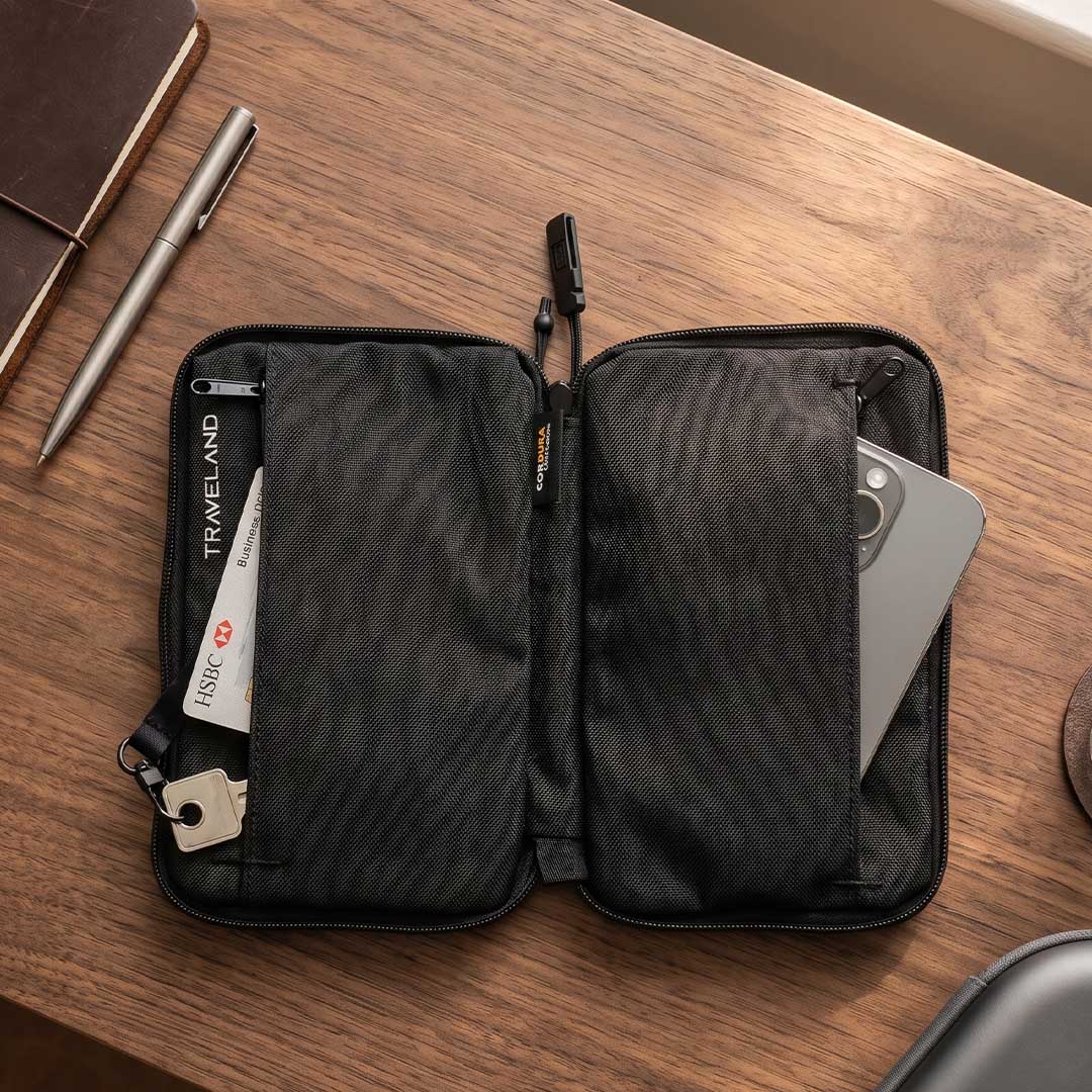 Travel Pouch That Thinks Ahead