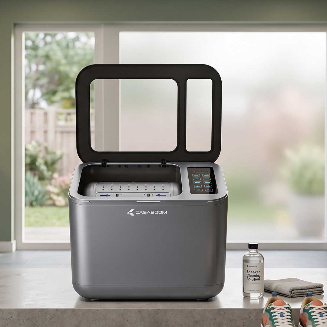 Wash, Dry, Sanitize Shoes In 30 Minutes