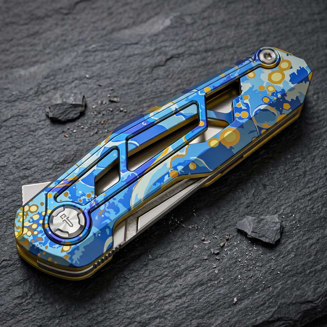 M390 Power Meets Starry Titanium