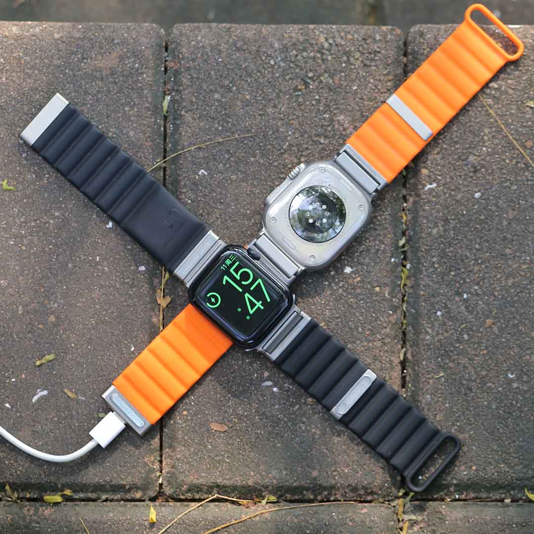 Magnetic Watch Band With Built-In Fast Charging