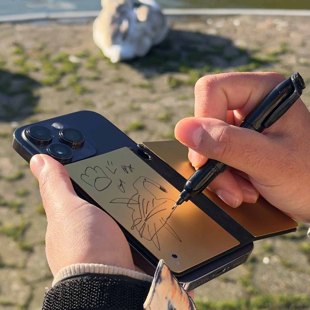 World's First 7-in-1 Metal Notebook Wallet