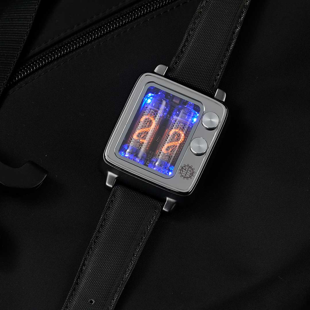 This Retro-Modern Nixie Tubes Watch Will Have Everyone Asking About It