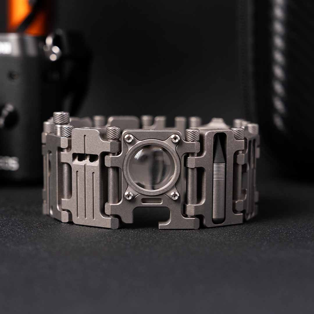24-in-1 GR5 Titanium EDC Bracelet