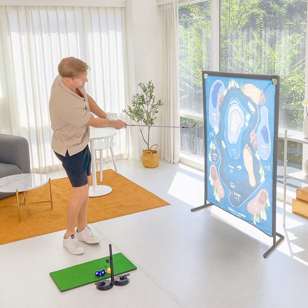 Practice & Play Golf In Your Living Room