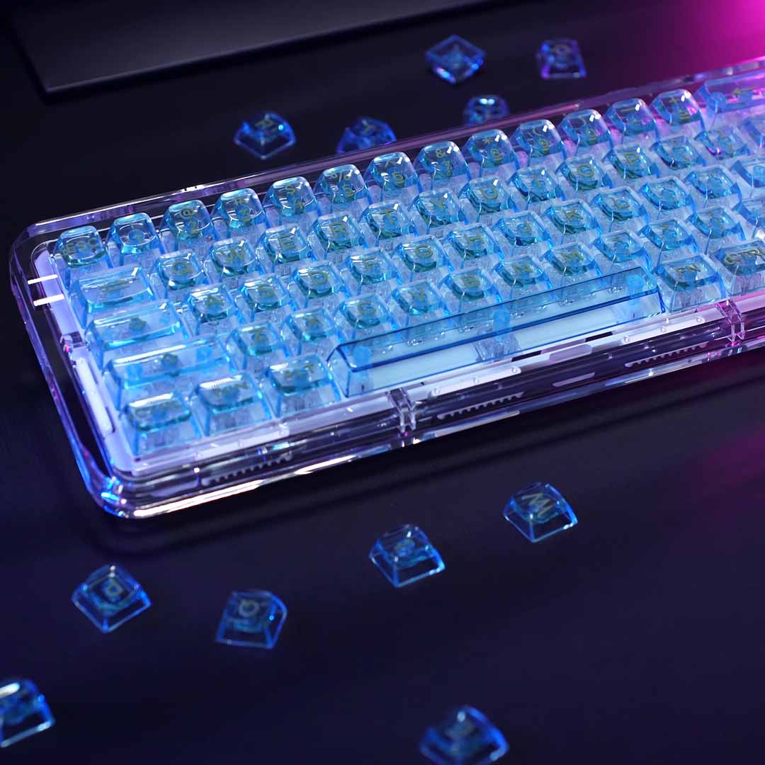 The First Ever Keycap Set With 3D Legend