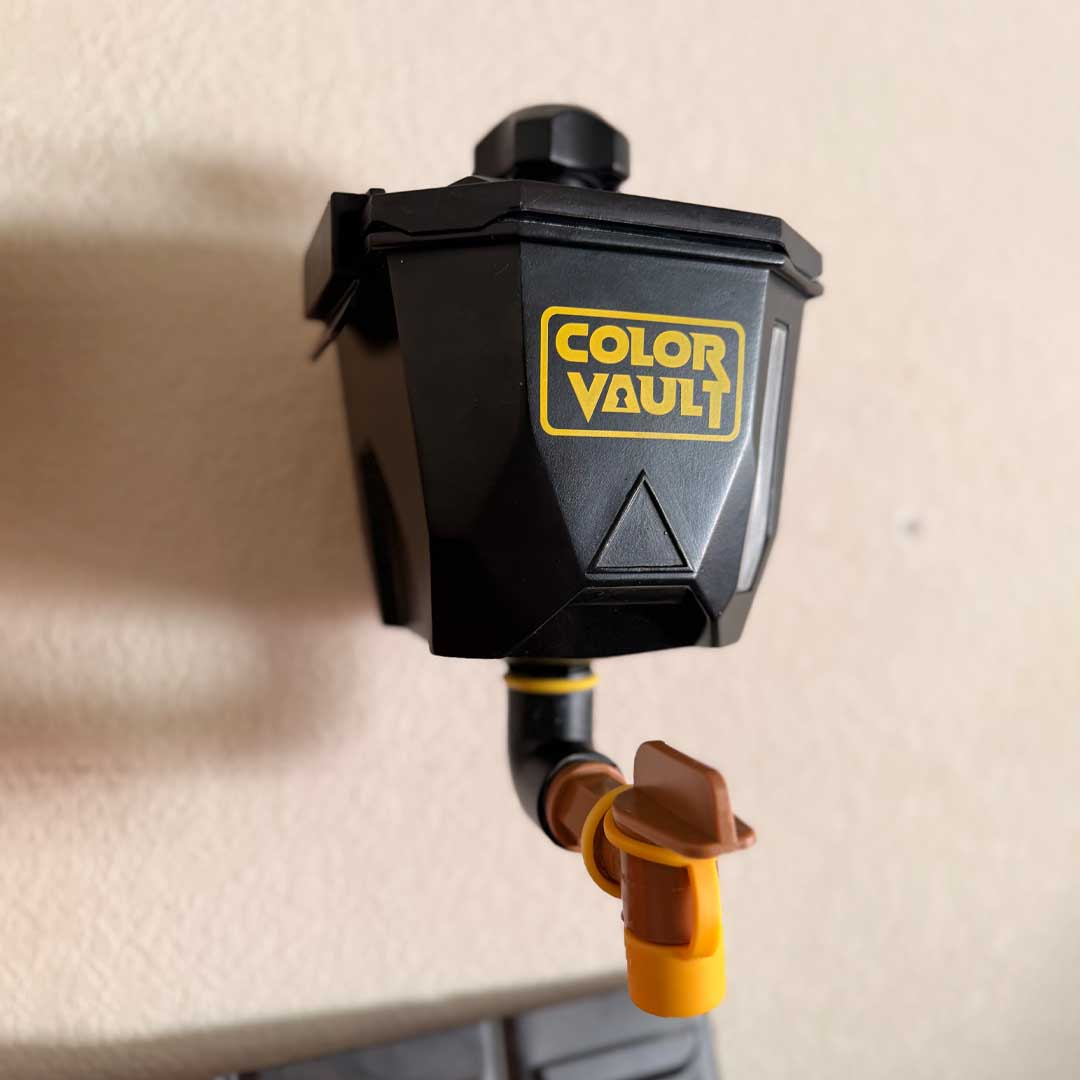 Sealed Wall-Mounted Paint Storage & Mixer
