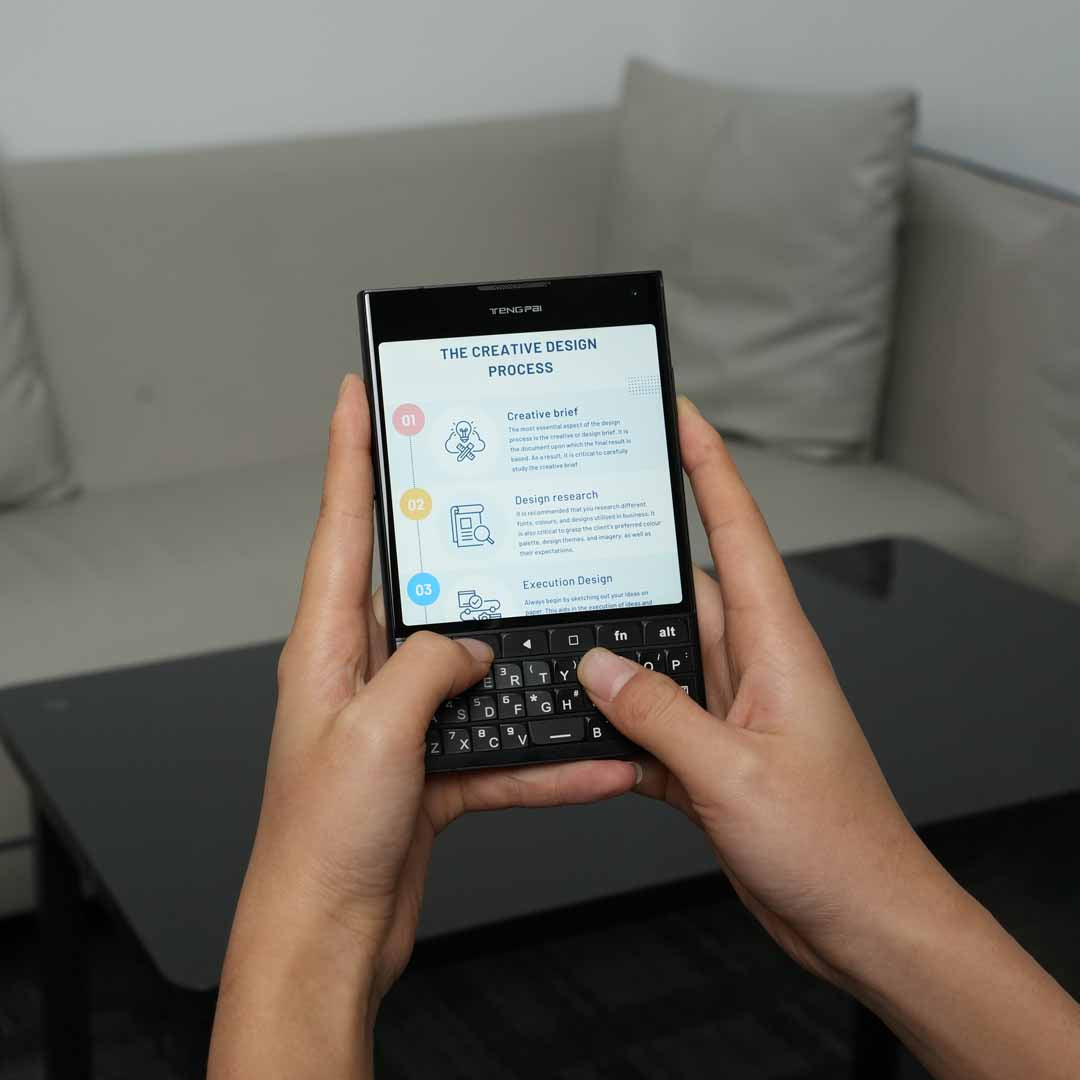 The Keyboard Phone Is Back For 5G