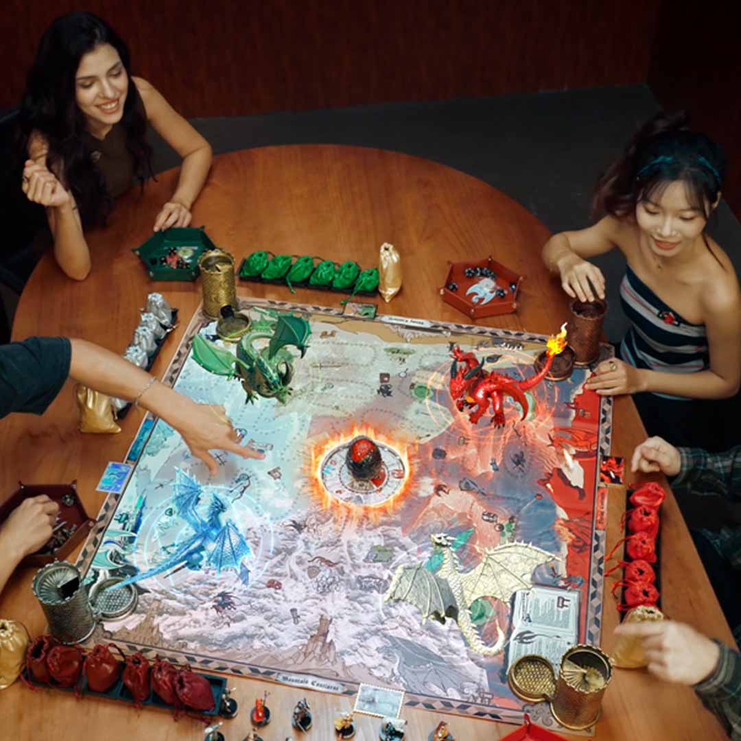 Dragon-Hunting Board Game With Betrayal