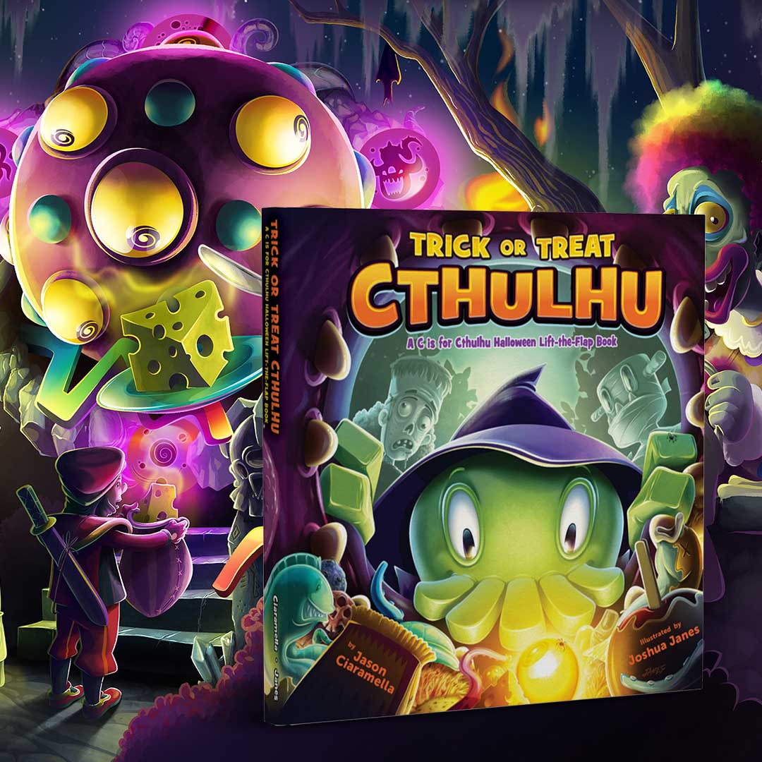 Interactive Lovecraftian Halloween Book