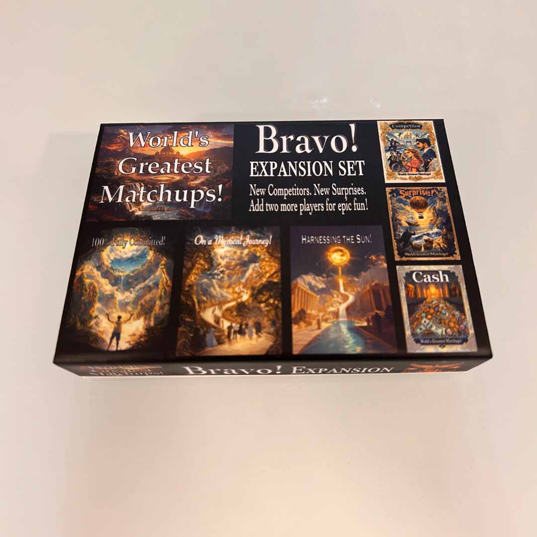 The party game of bold bets, pop culture, and imagination.