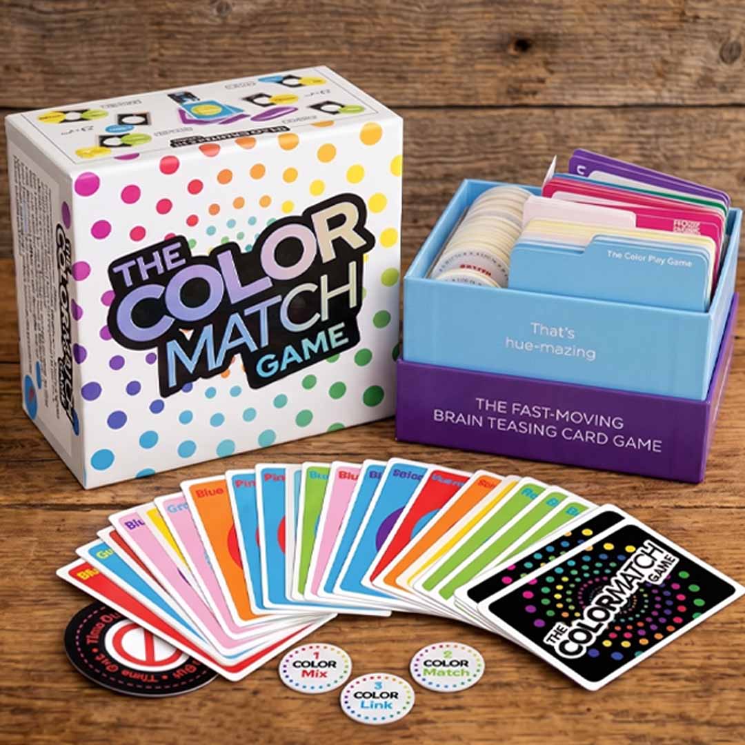 Fast Brain-Teasing Color Card Game