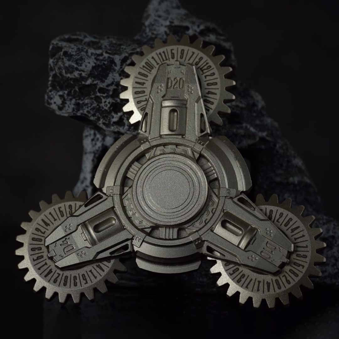 Planetary Gear Dice With Magnetic Stops
