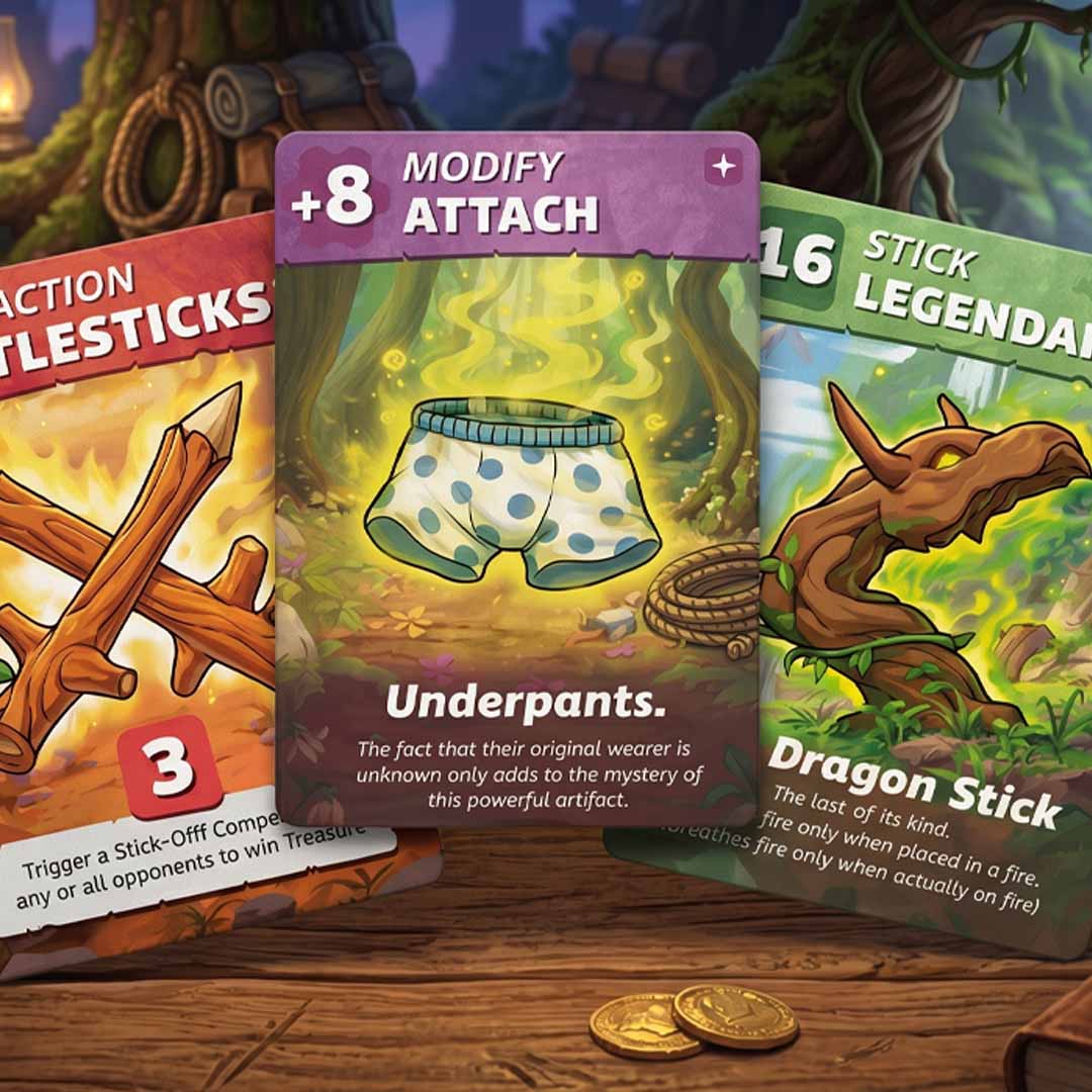 Rate My Stick - The Card Game 🌲