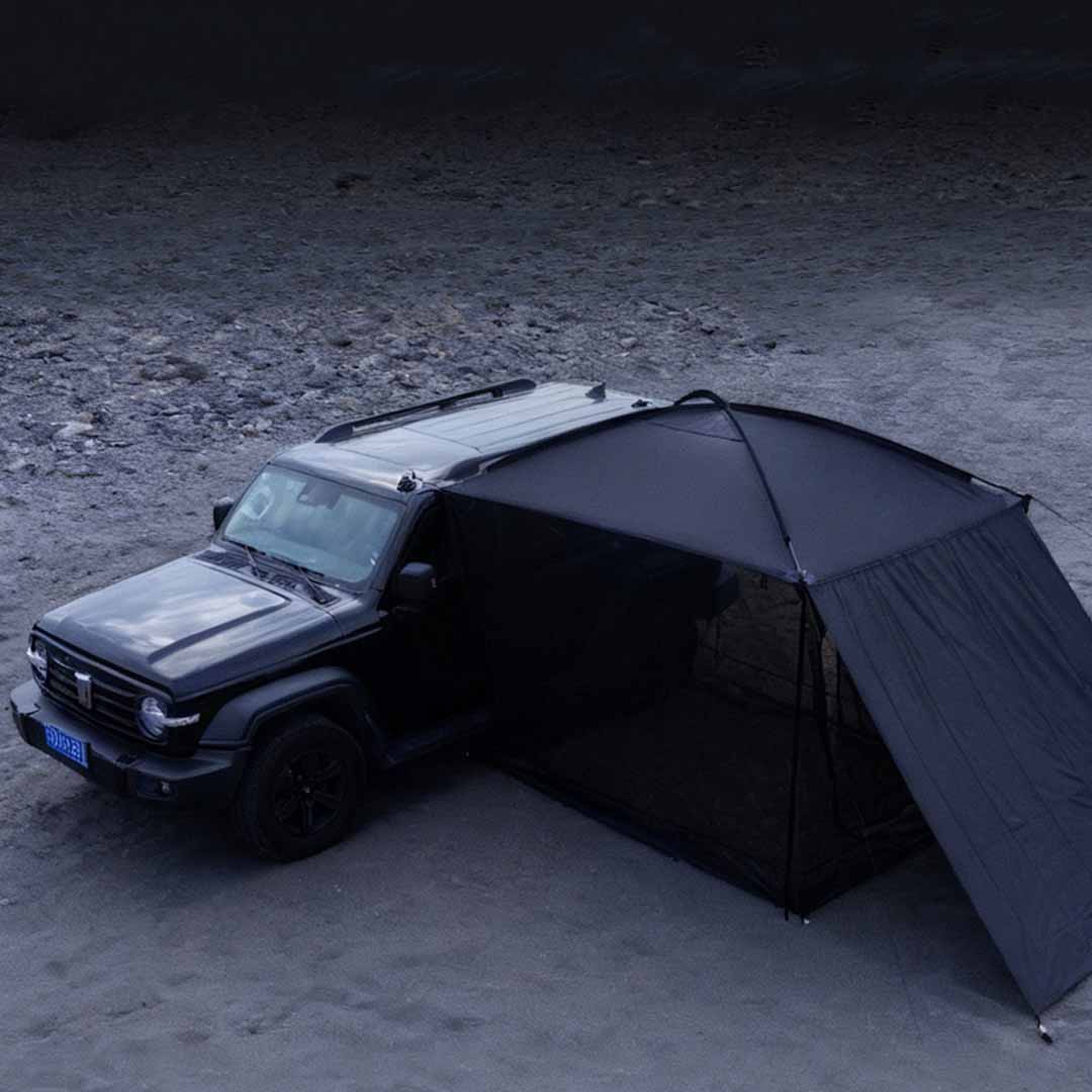 The Modular Tent Built for Cars