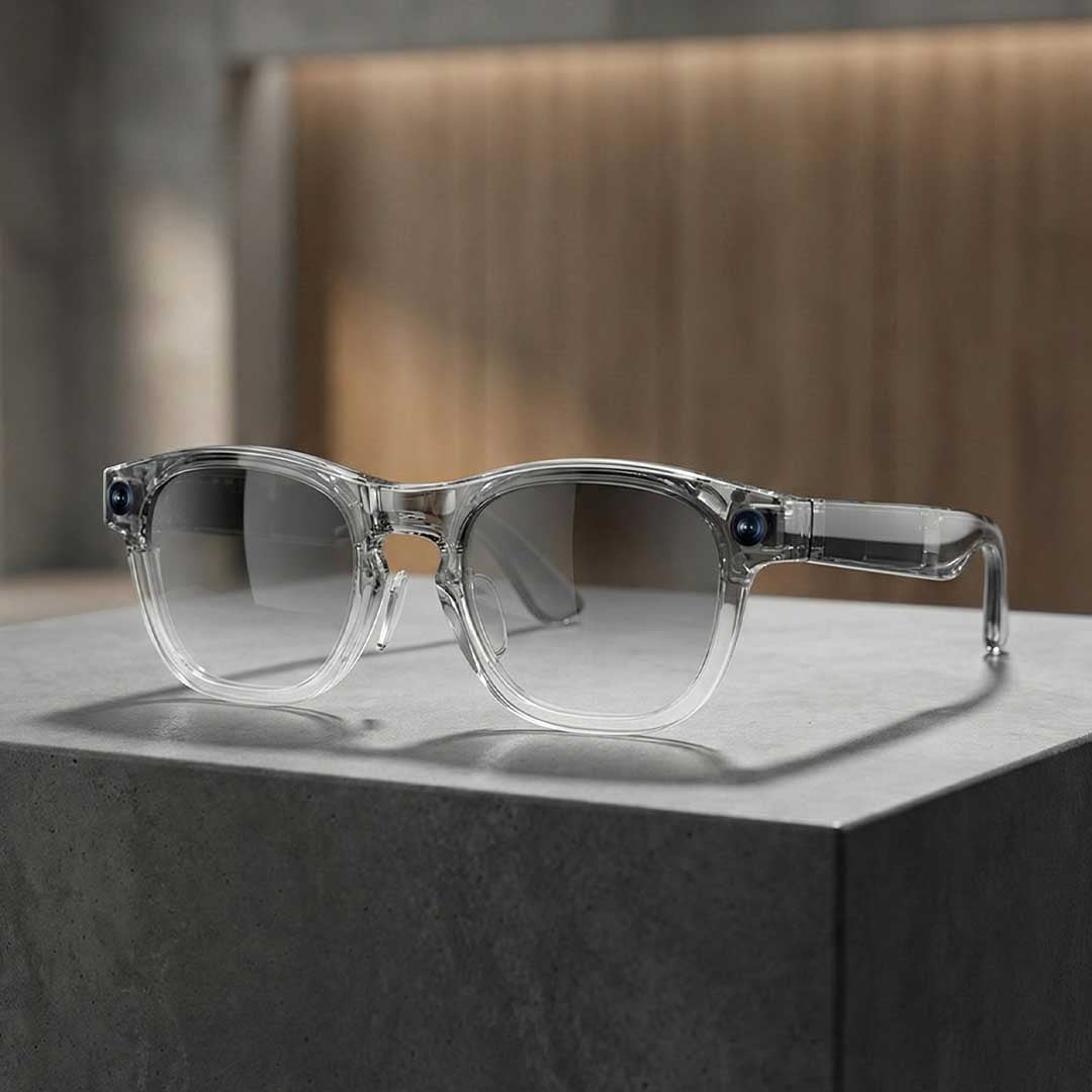 12MP AI Glasses, 2K Photos, Open-Ear Audio