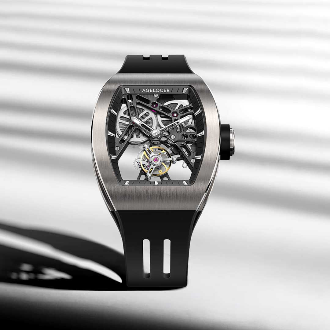 Aerospace Titanium Mechanical Tourbillon Watch