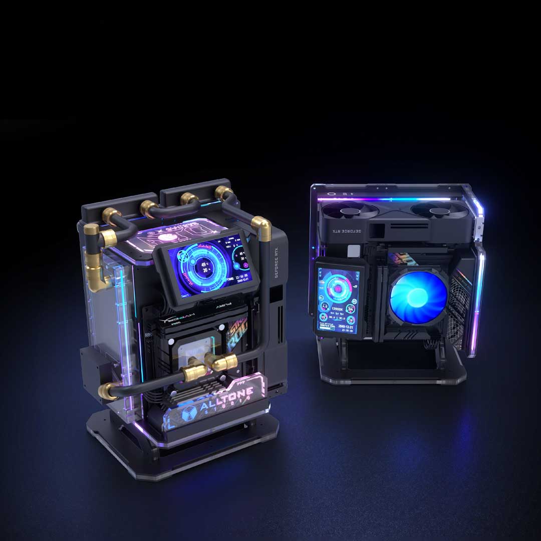 The Open-Air ITX Case For Desk Art