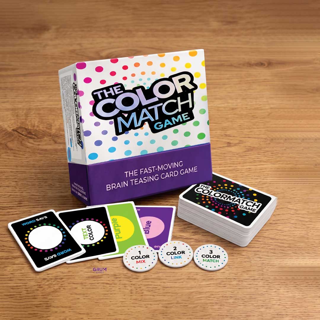 Fast Brain-Teasing Color Card Game