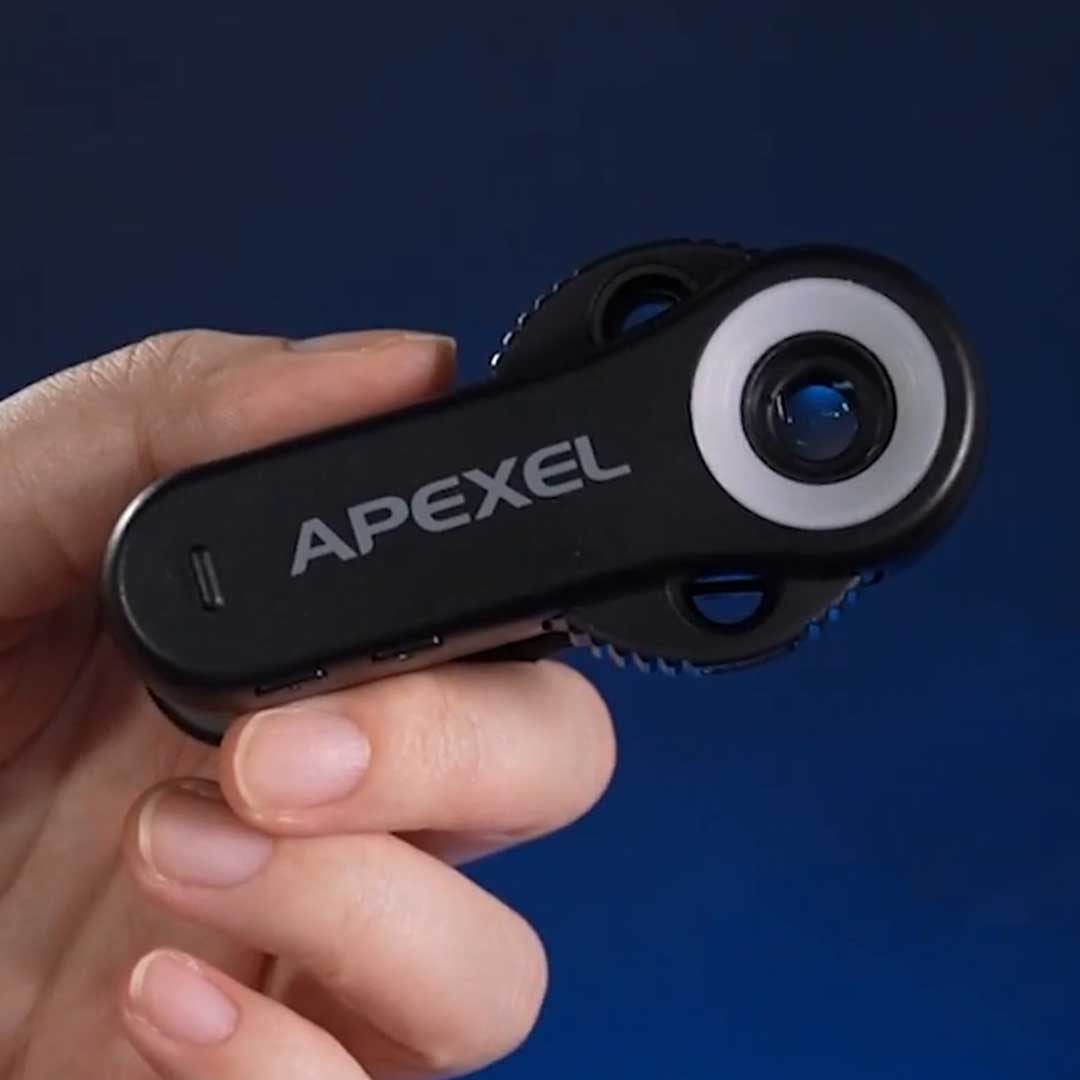 120X Phone Microscope with UV & Dual Light