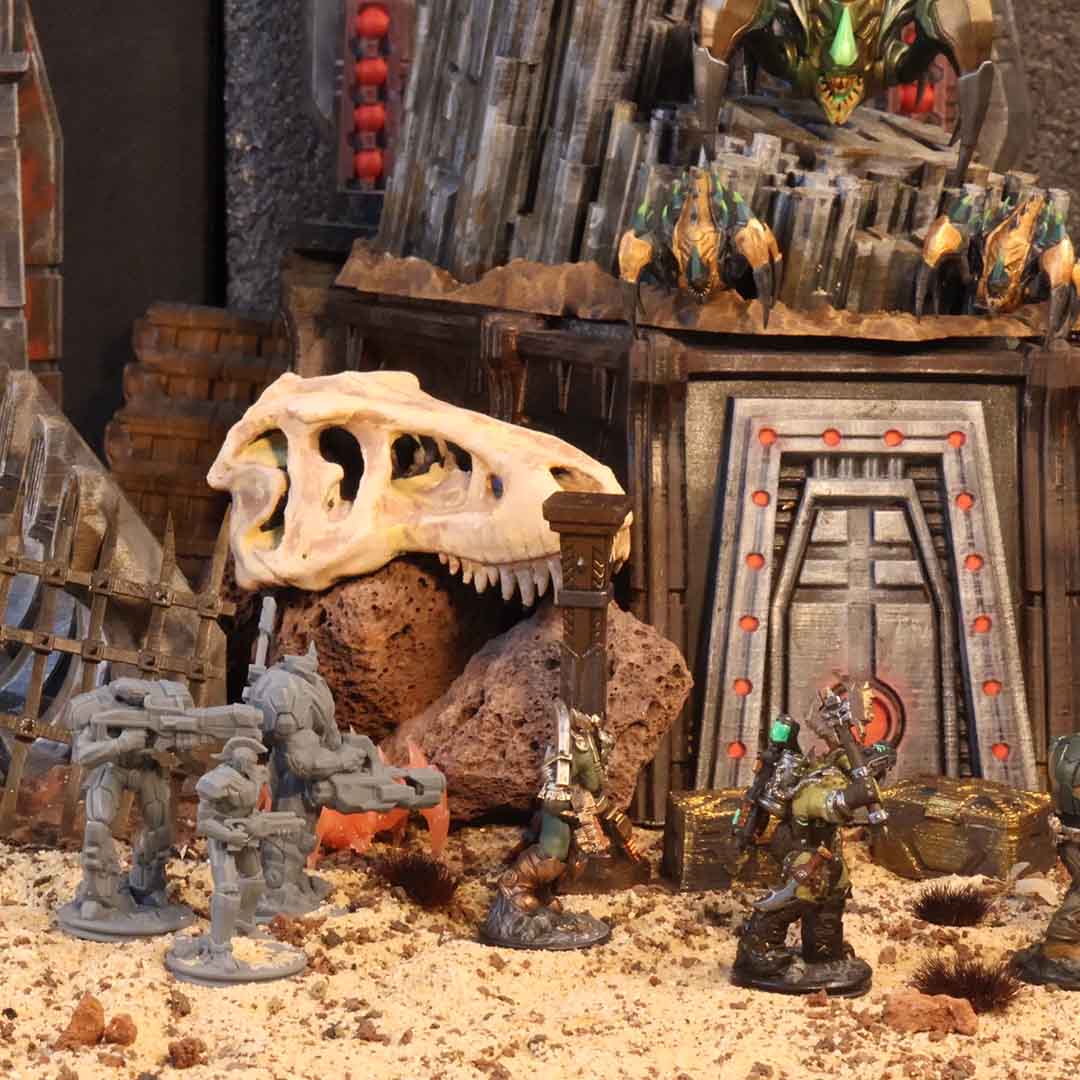 Dungeon Crawler Meets Wargame Arena