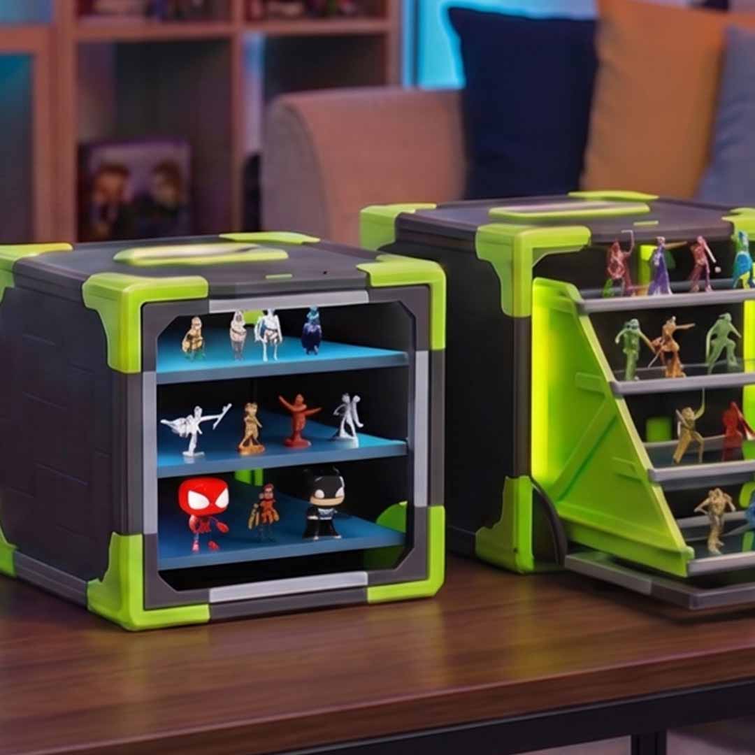 3D-Printable Cube Shelf Storage