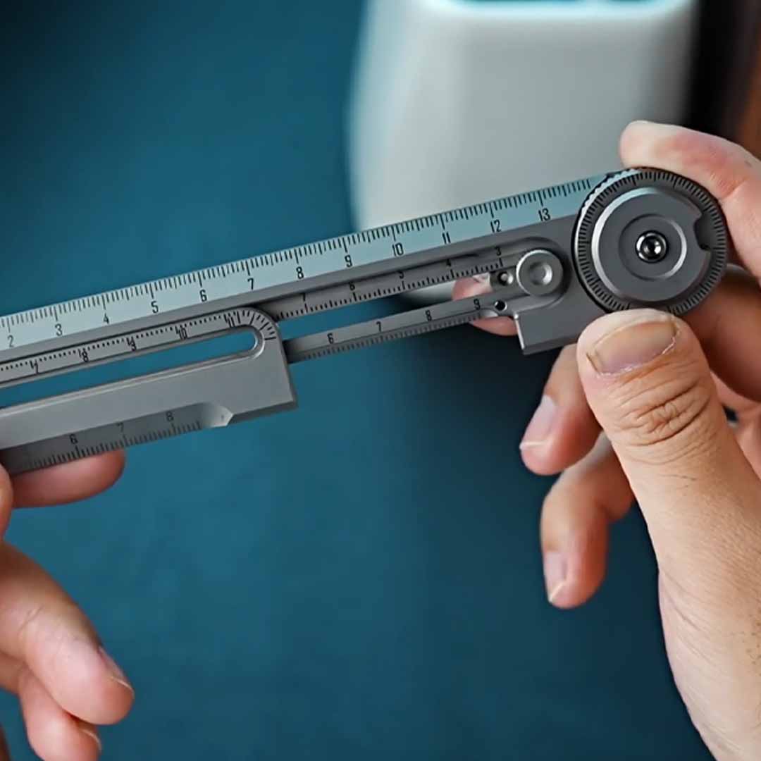 The Titanium Ruler That Adapts To Any Job