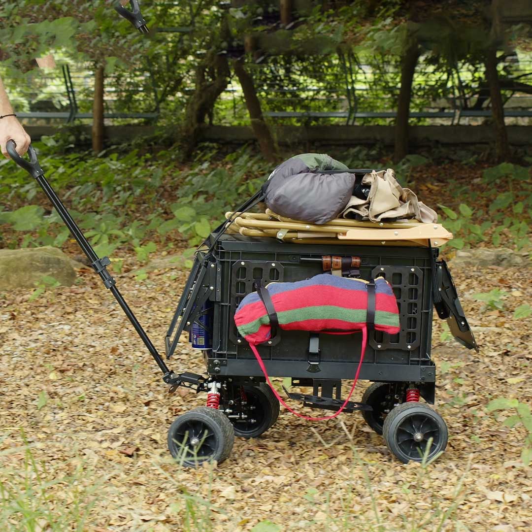 All-Terrain Cart With Folding Picnic Table