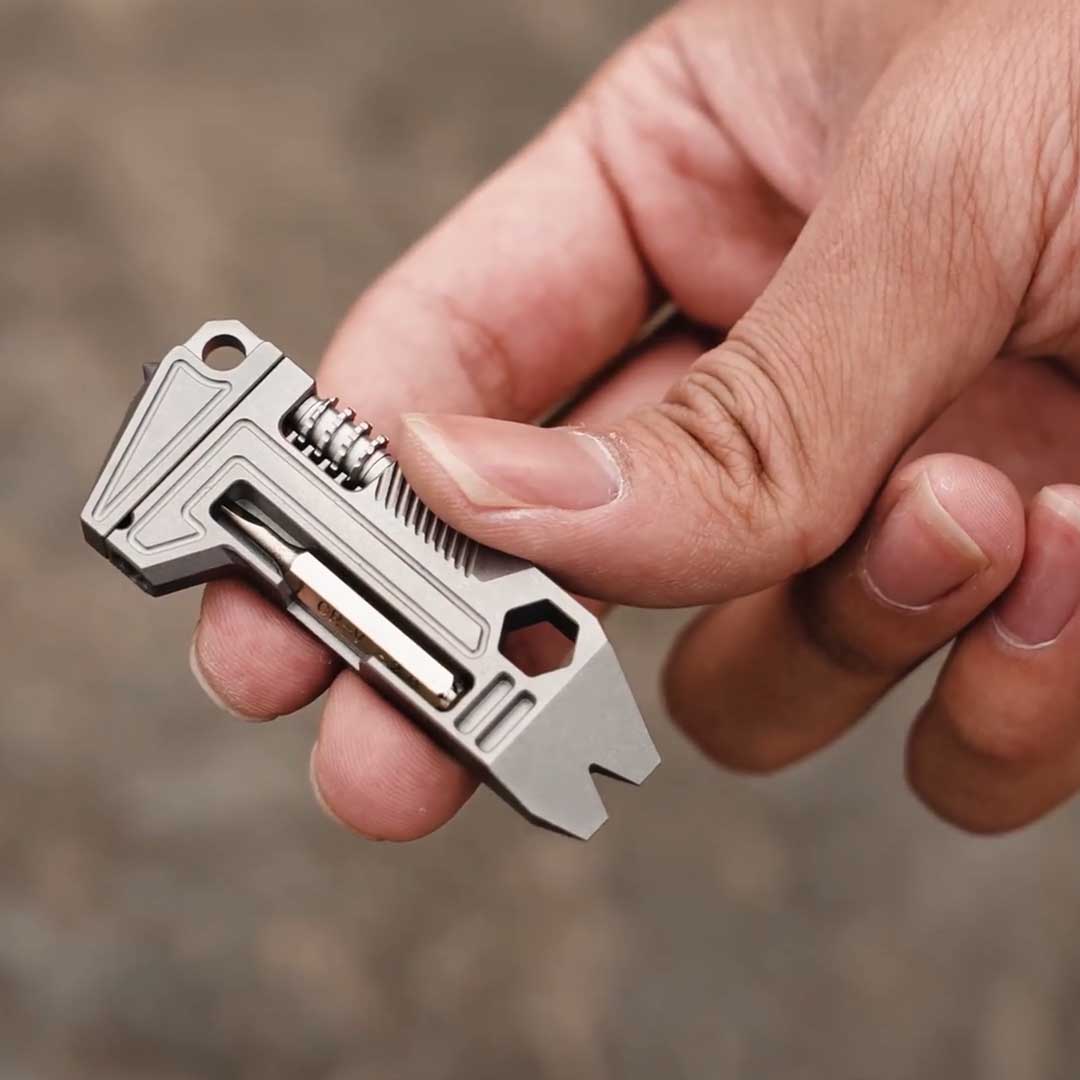 Precision Meets Portability in This Titanium Mini Tool
