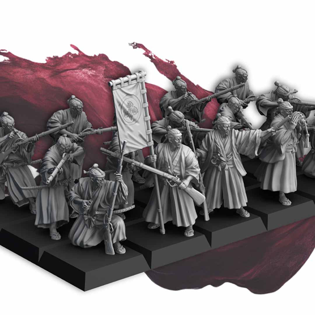 30mm Samurai STL Army