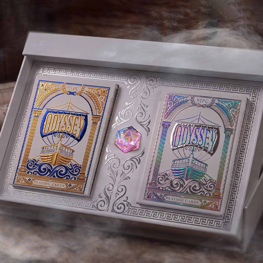 Lux Odyssey Gilded Playing Cards 🌊