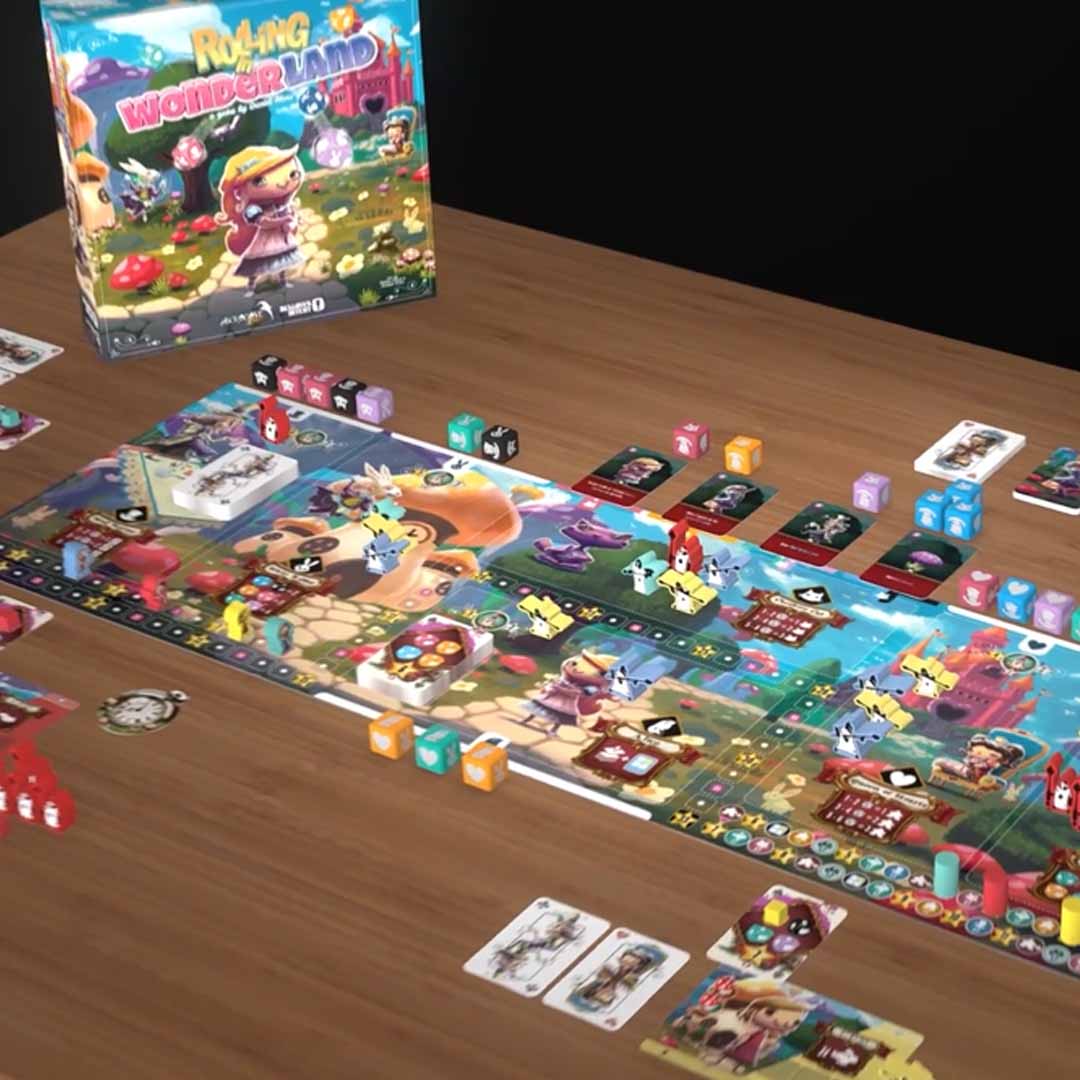 Dice Drafting Meets Wonderland