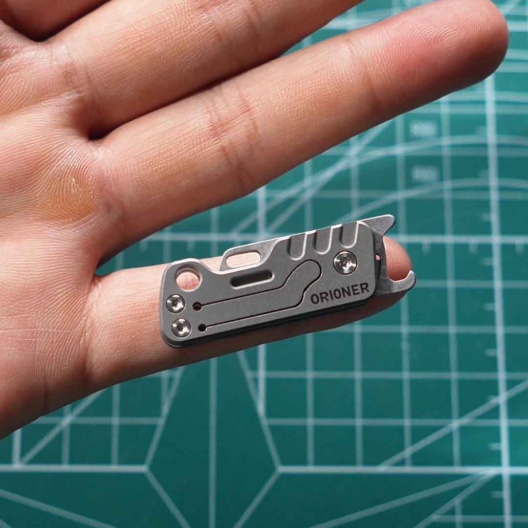 Titanium EDC Tool With Magnetic Carry