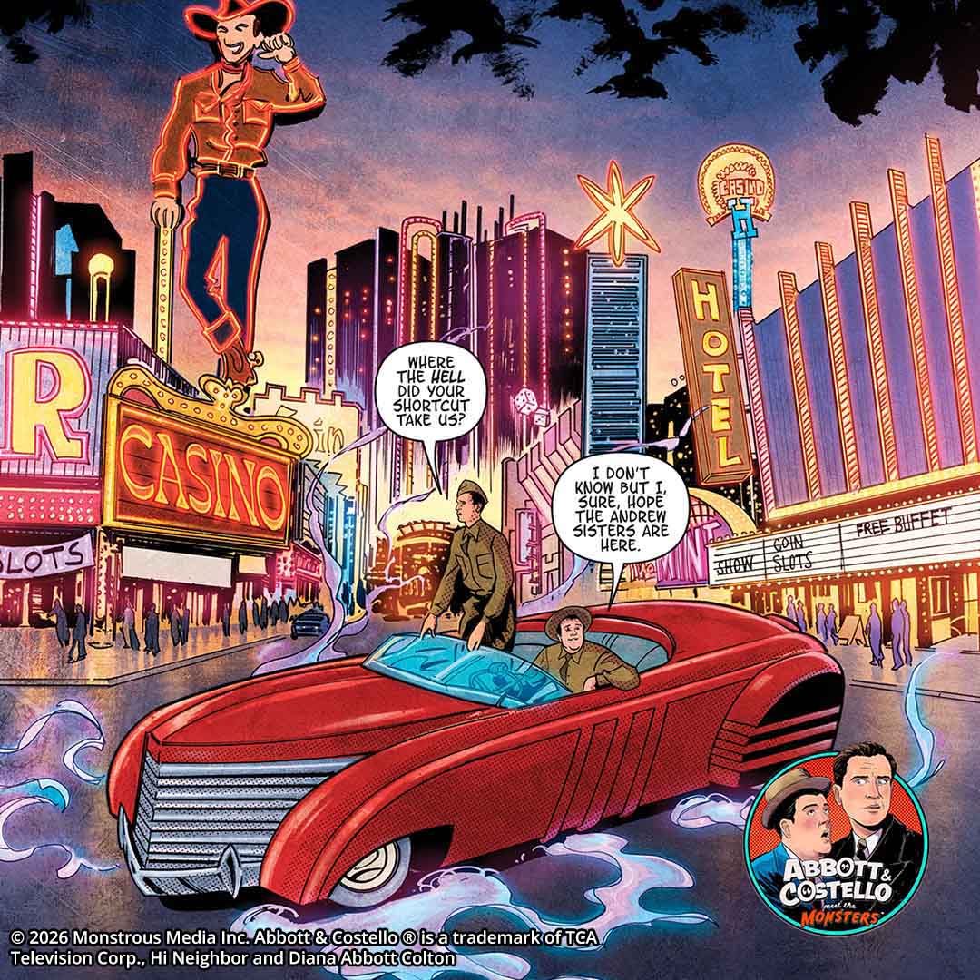 Abbott & Costello Return With Monsters