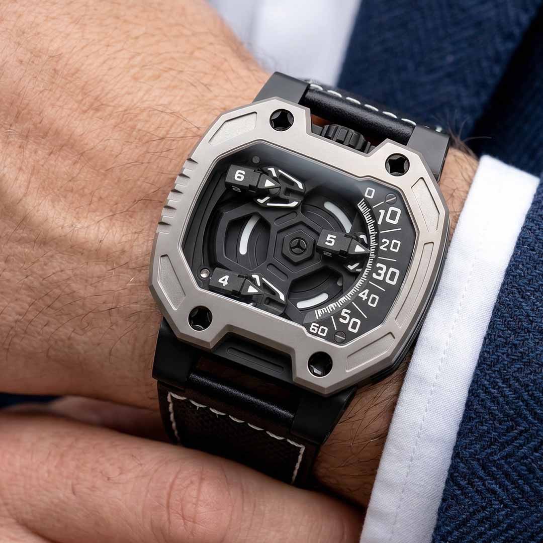 Titanium Orbital Mechanical Watch