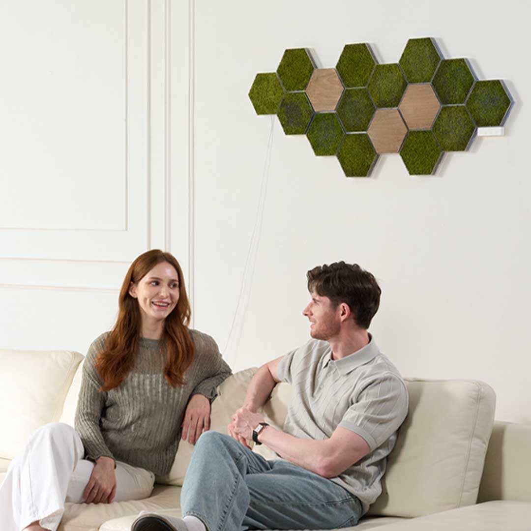 Modular Real Moss Wall Decor