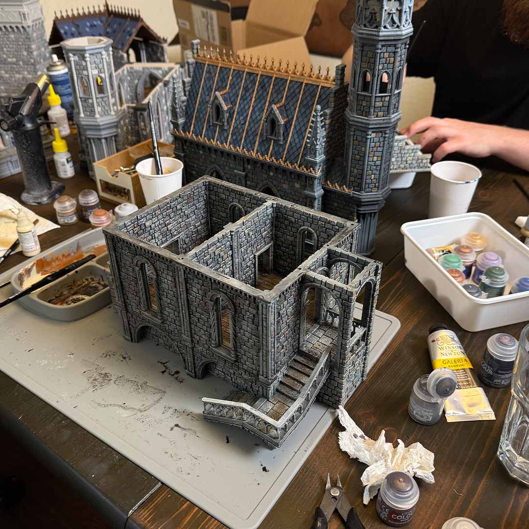 Multi-Color, Support-Free Gothic Assets