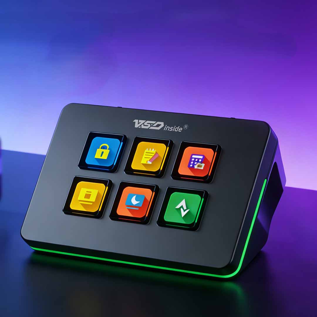 Wireless LCD Keys Control Deck