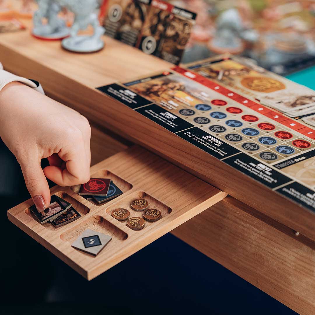 A Table That Transforms From Dining To Gaming In Seconds