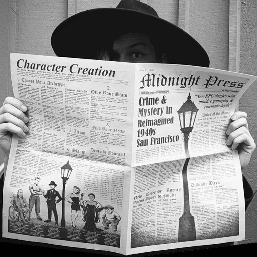 The Ultimate Detective Noir TTRPG