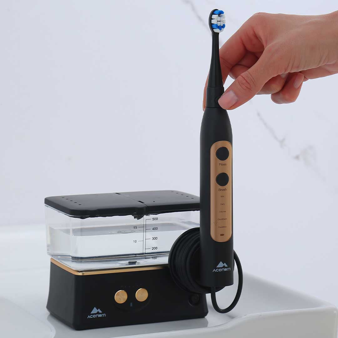 2-In-1 Sonic Flossing Toothbrush